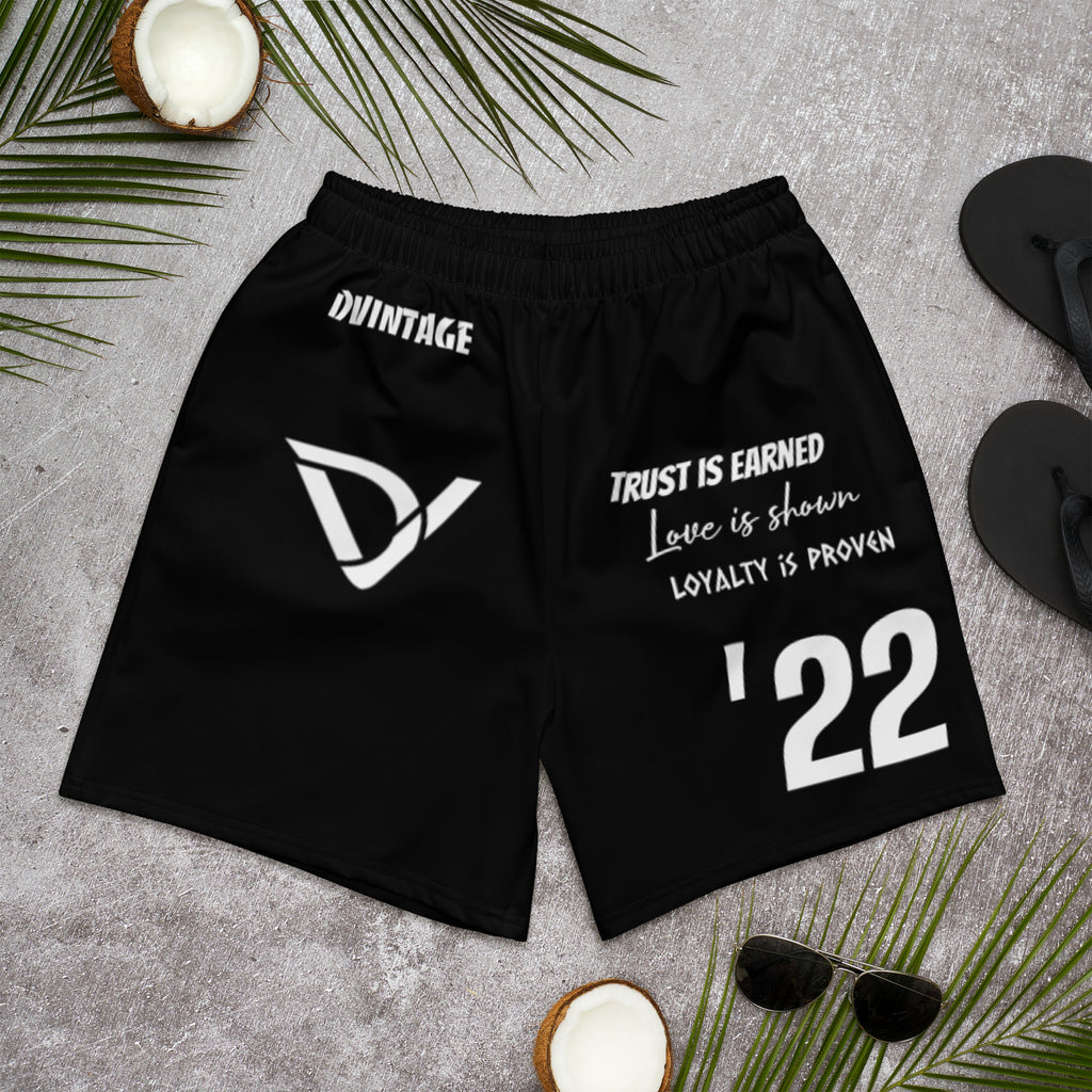 Men's Athletic Long Shorts