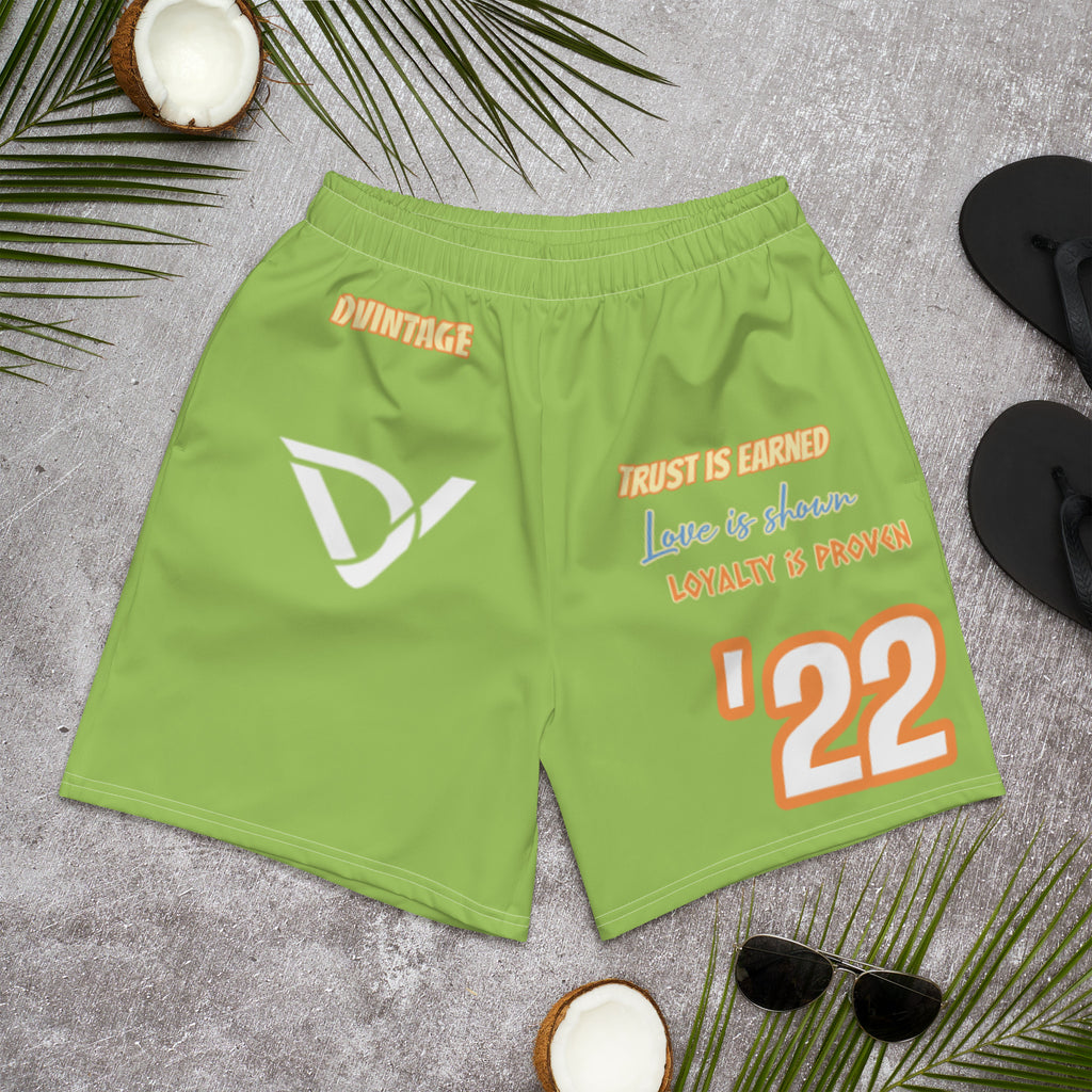 Men's Athletic Long Shorts