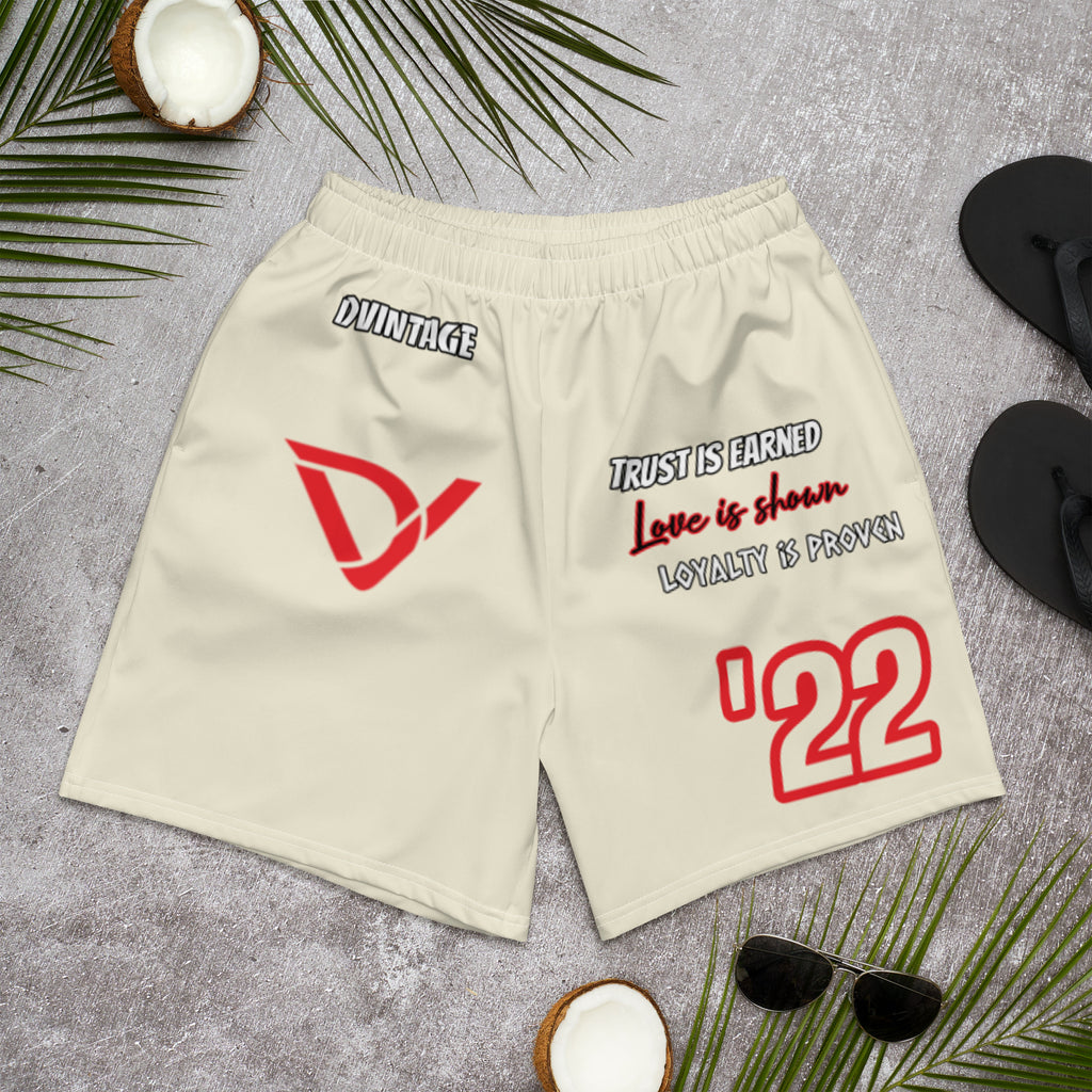 Men's Athletic Long Shorts