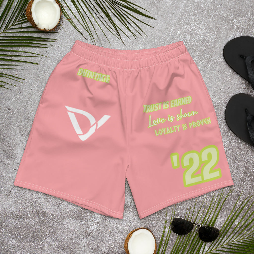 Men's Athletic Long Shorts