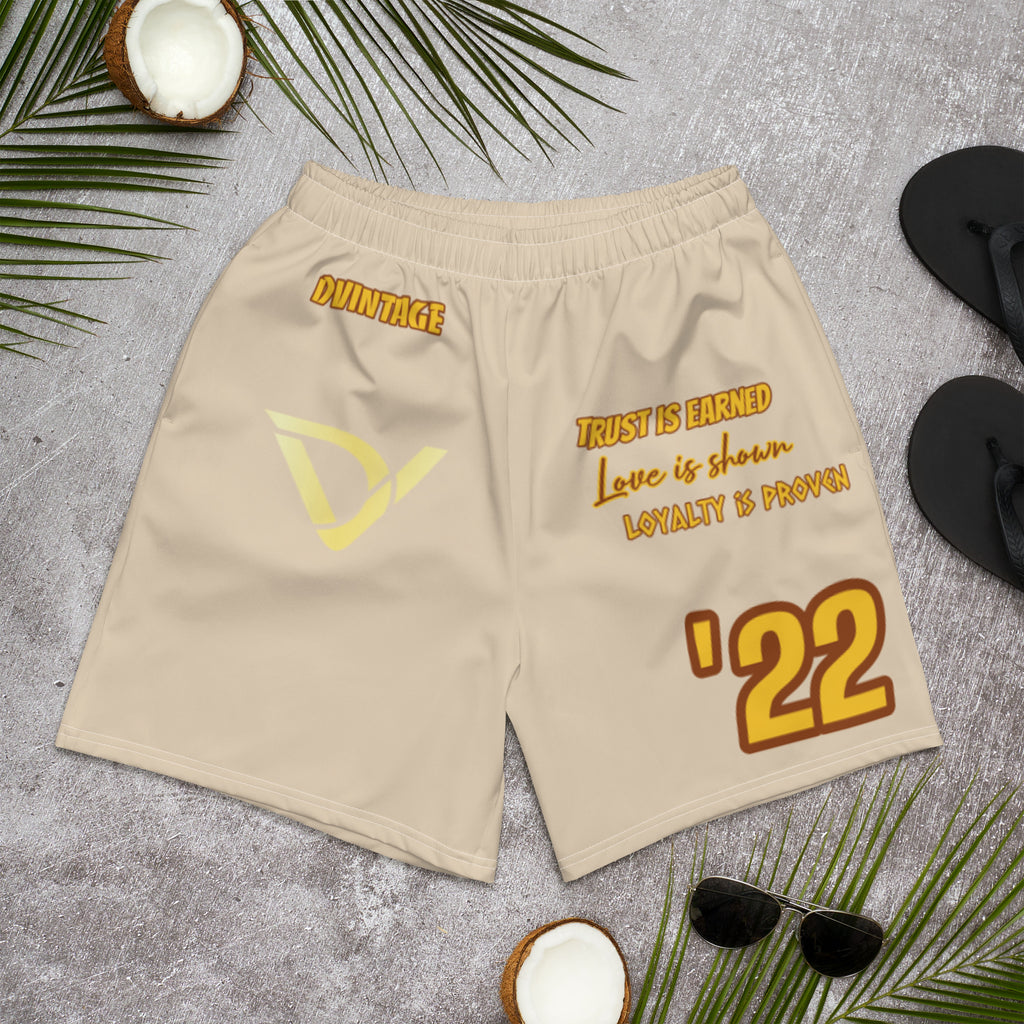 Men's Athletic Long Shorts