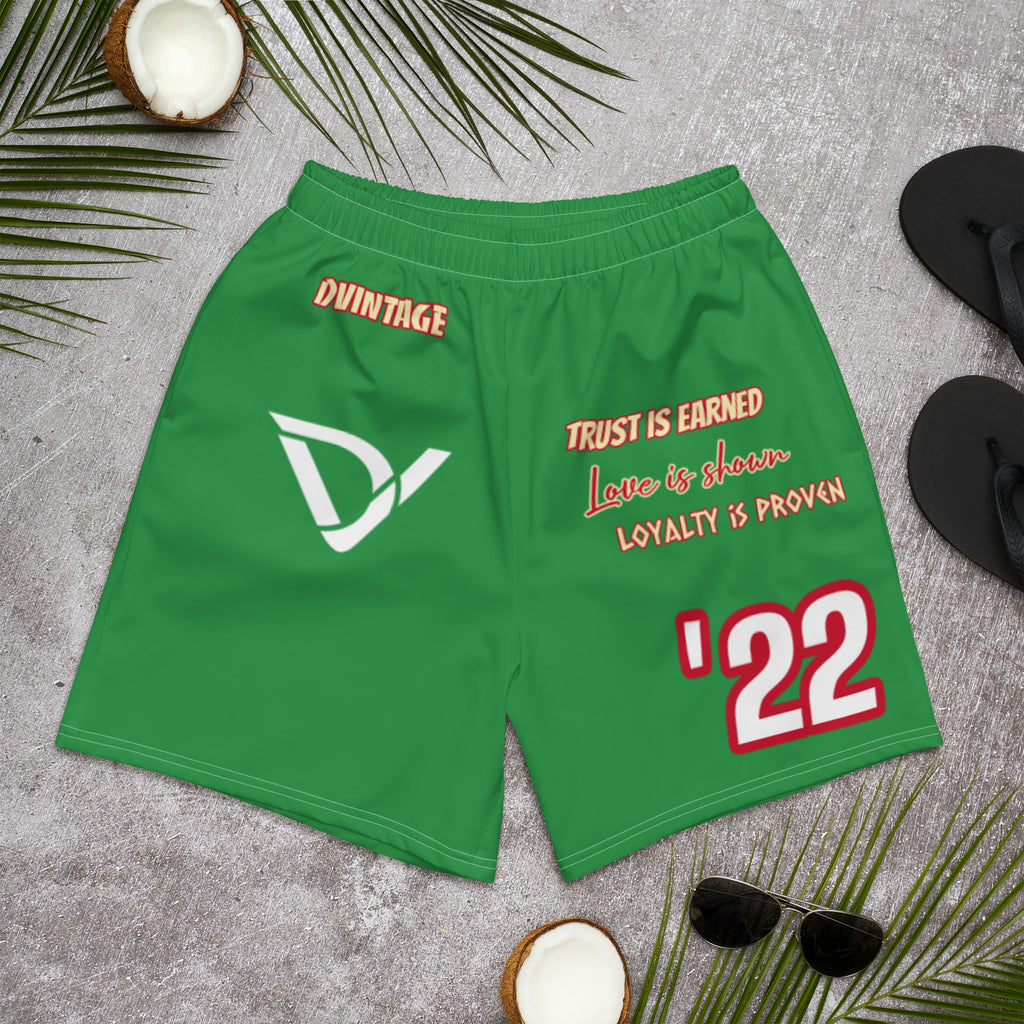 Men's Athletic Long Shorts