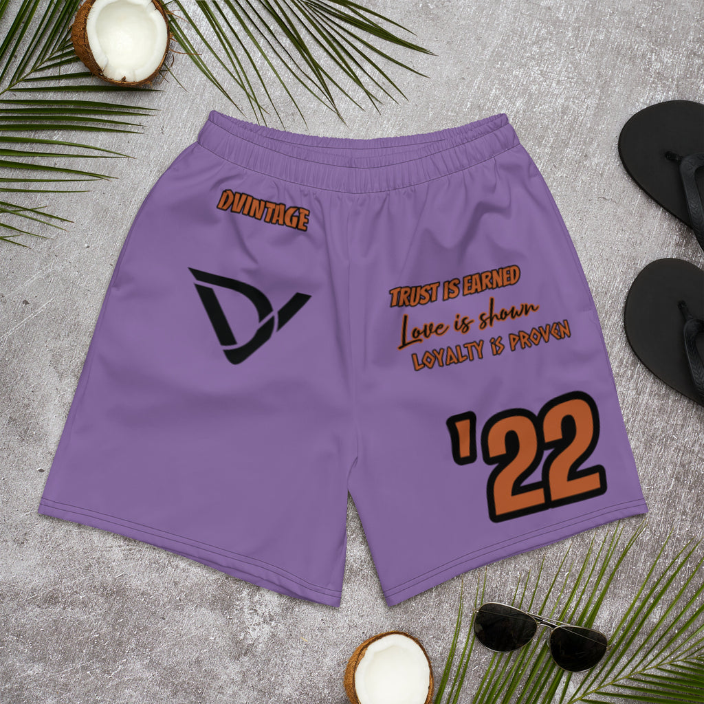 Men's Athletic Long Shorts