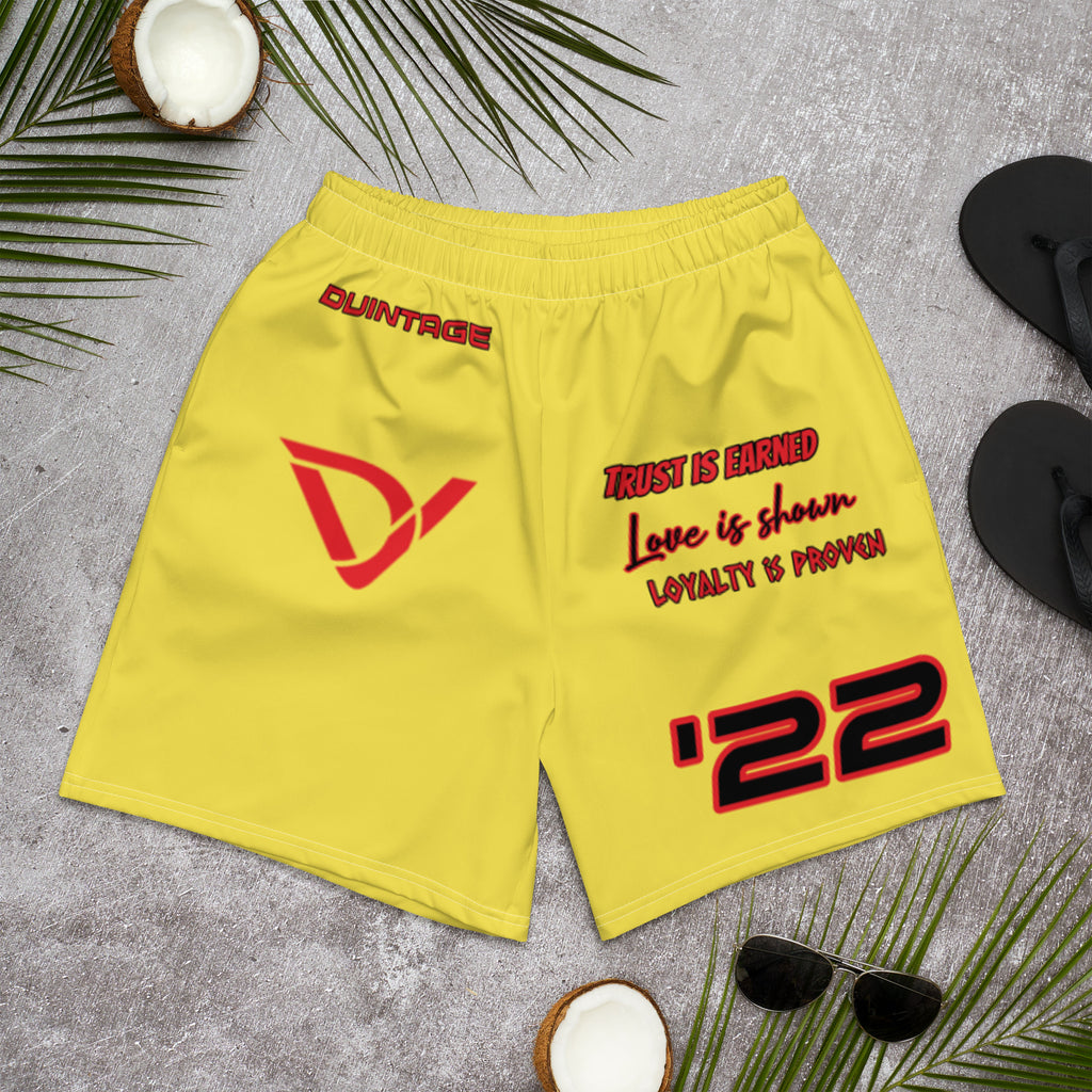Men's Athletic Long Shorts
