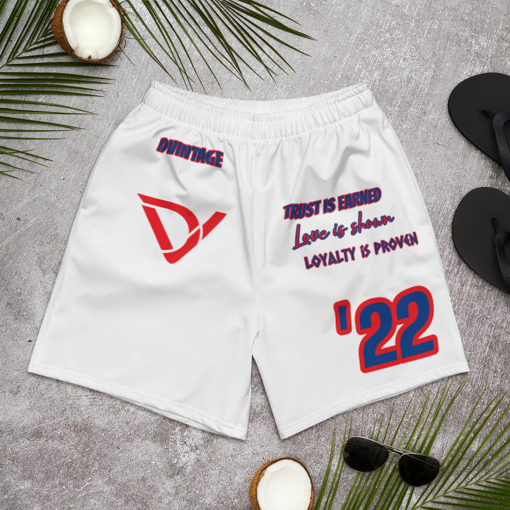 Men's Athletic Long Shorts