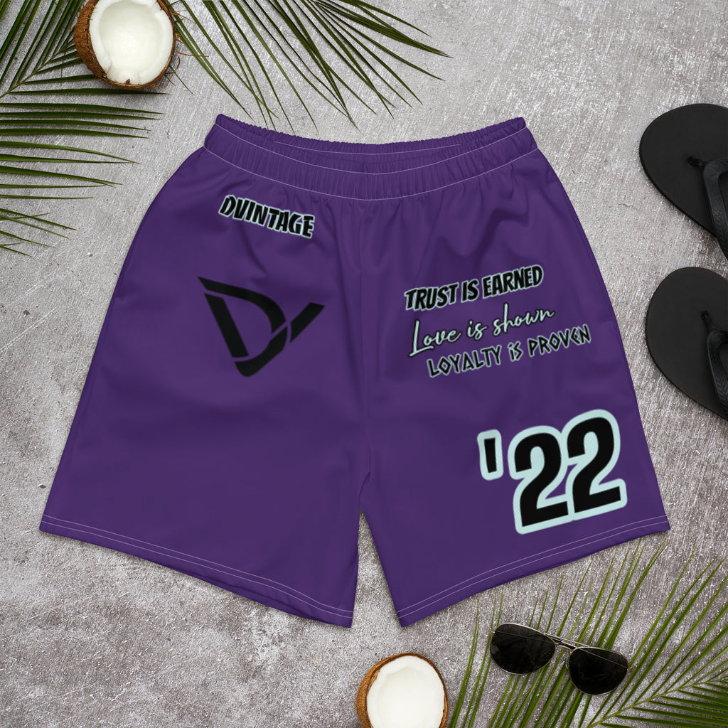 Men's Athletic Long Shorts