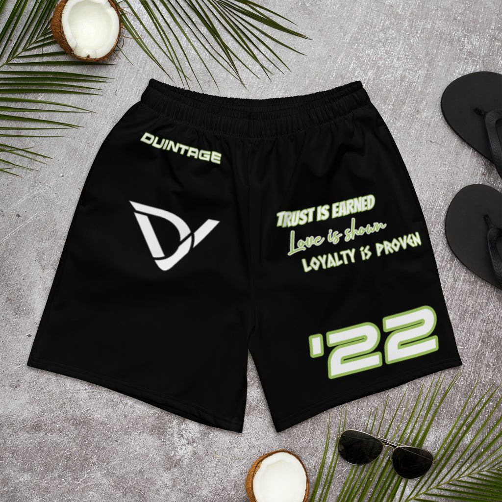 Men's Athletic Long Shorts