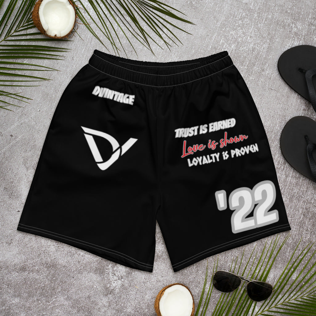 Men's Athletic Long Shorts