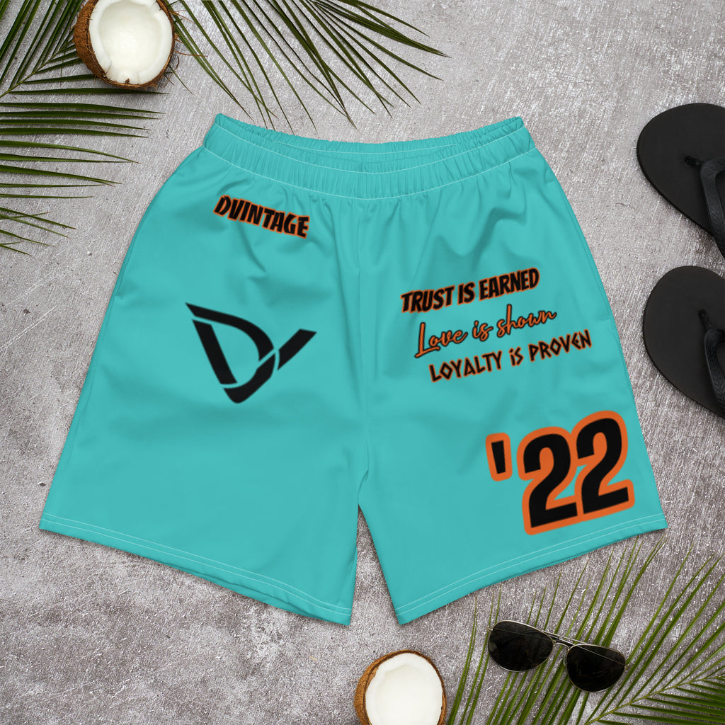 Men's Athletic Long Shorts