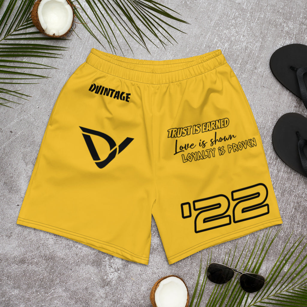 Men's Athletic Long Shorts