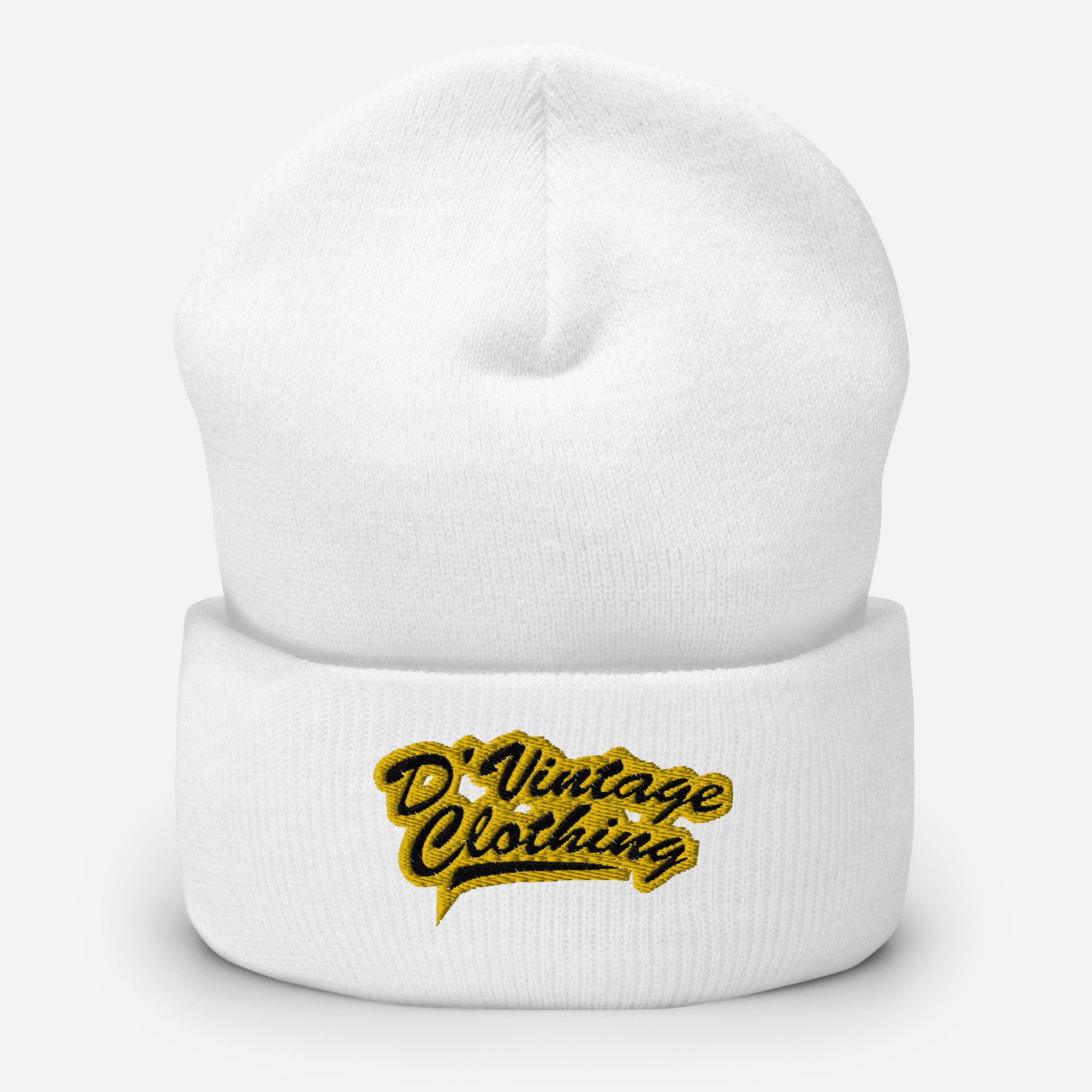 Cuffed Beanie (Embroidery)